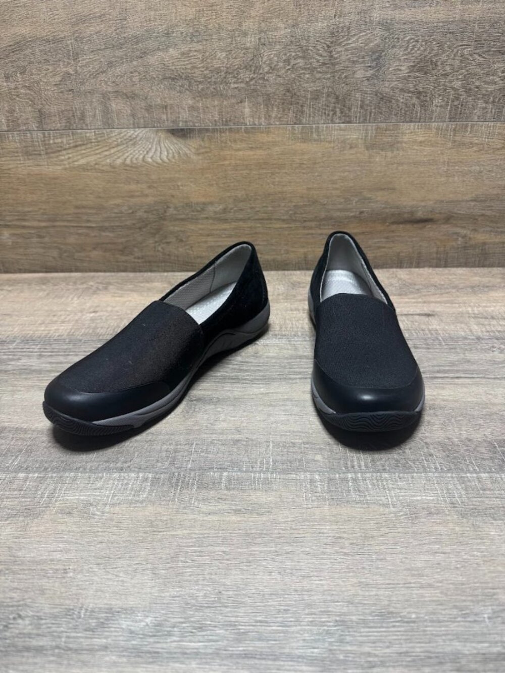 Dansko Harriet Black Textile Loafers Women's Size EU 38